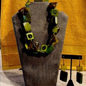 Cato Necklace & Earrings